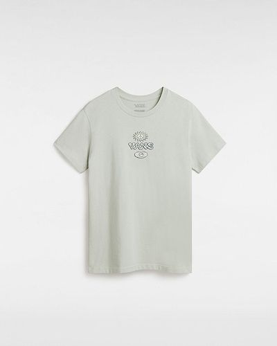 T-shirt Boyfriend Depth Connection (pale Aqua) , Taille L - Vans - Modalova