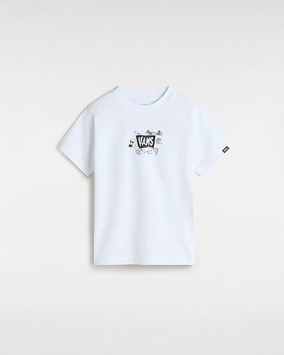 T-shirt Skeleton Enfant (2-8 Ans) () Little Kids , Taille 2-3A - Vans - Modalova
