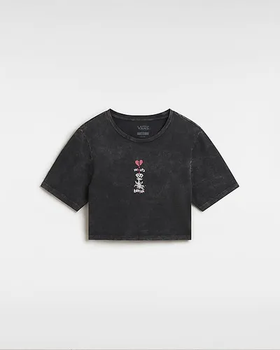 T-shirt Heartbreaker Crew Crop (black) , Taille L - Vans - Modalova