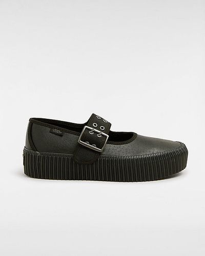 Chaussures Mary Jane Creeper (black Leather) Unisex , Taille 36.5 - Vans - Modalova