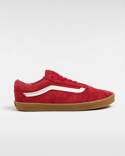 Chaussures Old Skool Lowpro (red/gum) Unisex , Taille 34.5 - Vans - Modalova