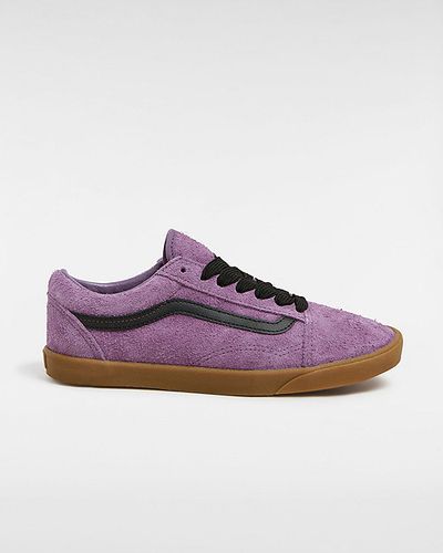 Chaussures Old Skool Lowpro Hairy Suede (grape Jam) Unisex , Taille 34.5 - Vans - Modalova