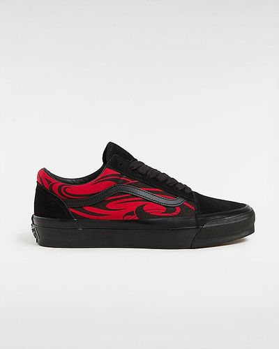 Chaussures Premium Old Skool (black/red) Unisex , Taille 34.5 - Vans - Modalova