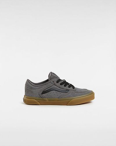 Chaussures Rowley Classic Ado (8 À 14 Ans) (pewter/gum) Youth , Taille 34.5 - Vans - Modalova