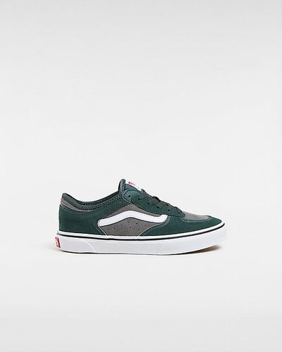 Chaussures Rowley Classic Junior (8 À 14 Ans) (green Gables/white) Youth , Taille 34.5 - Vans - Modalova