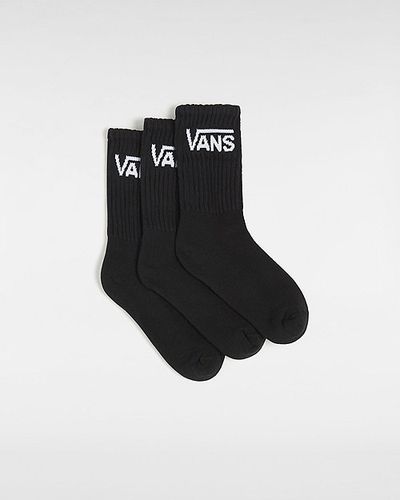 Chaussettes Classic Crew Enfant (3 Paires) (black) Youth , Taille 31.5-38 - Vans - Modalova