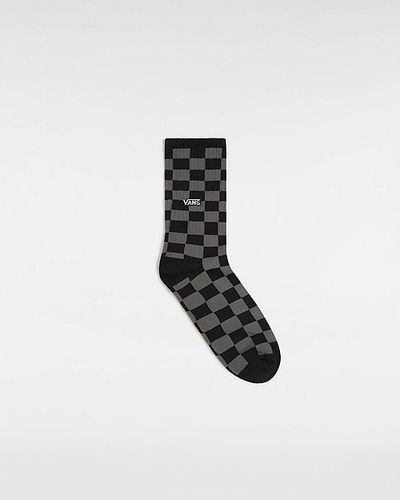 Chaussettes Checkerboard Crew (1 Paire) (black/charcoal) Unisex , Taille 38.5-42 - Vans - Modalova