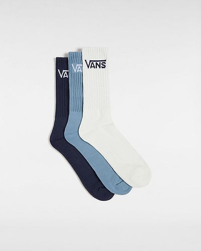 Chaussettes Classic Crew (3 Paires) (parisian Night) Unisex , Taille 38.5-42 - Vans - Modalova