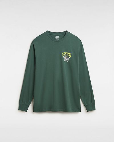 T-shirt À Manches Longues Skull Saucer (bistro Green) , Taille L - Vans - Modalova