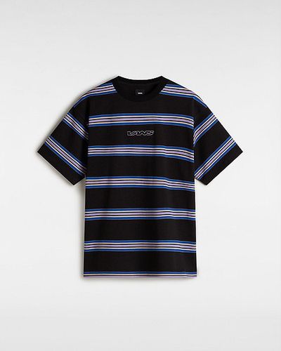 T-shirt Mesa Stripe (black/true Blue) , Taille L - Vans - Modalova