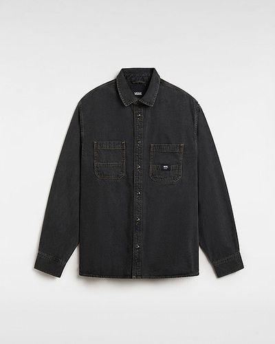 Chemise Tissée À Manches Longues En Denim Stevens (pavement (washe) Unisex , Taille L - Vans - Modalova