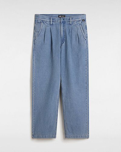 Pantalon Chino En Denim Plissé Fuselé Authentic (stonewash/blue) , Taille 28 - Vans - Modalova