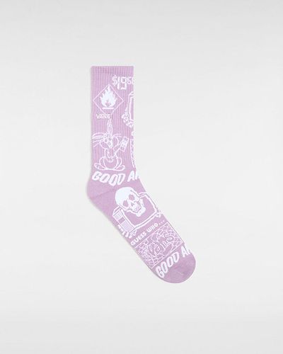 Chaussettes Bubs 66 Crew (1 Paire) (lavender Mist) , Taille 38.5-42 - Vans - Modalova