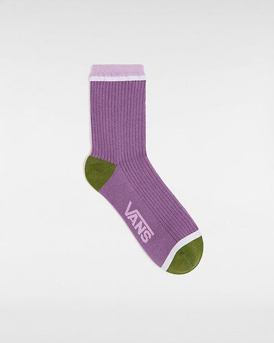 Chaussettes Miles Half Crew (1 Paire) (grape Jam) , Taille 36.5-41 - Vans - Modalova