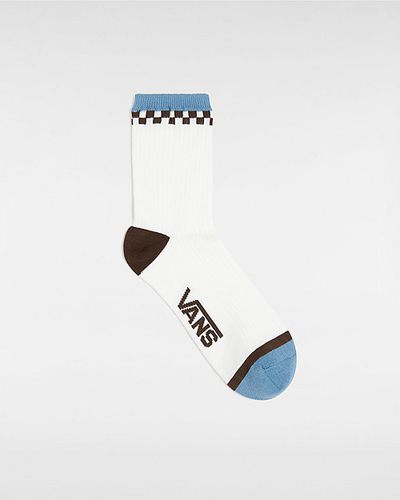 Chaussettes Miles Half Crew (1 Paire) (marshmallow/blu) , Taille 36.5-41 - Vans - Modalova