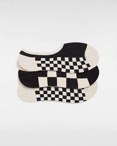 Chaussettes Checker Canoodle (3 Paires) (black) , Taille 36.5-41 - Vans - Modalova