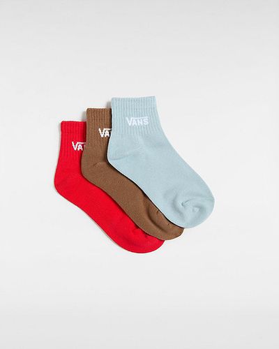 Chaussettes Classic Half Crew Enfant (3 Paires) (racing Red) Youth , Taille 31.5-38 - Vans - Modalova