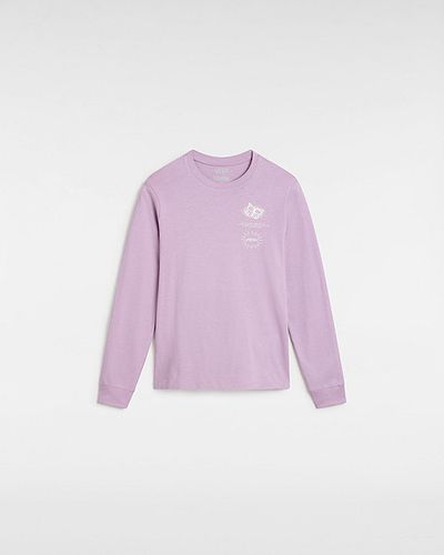 T-shirt À Manches Longues Healing Bloom Enfant (8-14 Ans) (lavender Mist) Girls , Taille L - Vans - Modalova