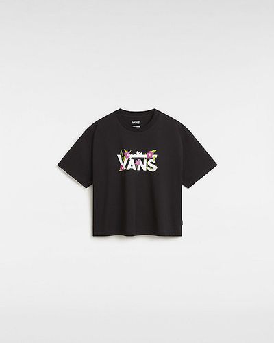 T-shirt Court Fleurs Os (black) , Taille L - Vans - Modalova