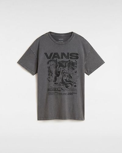 T-shirt Out There Oversized (black) , Taille L - Vans - Modalova