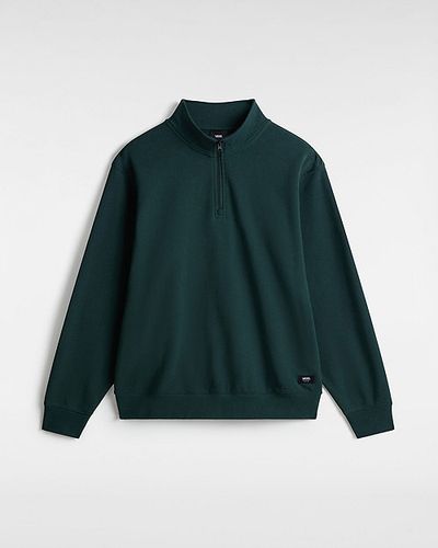 Sweat-shirt Original Standards Loose Quarter Zip (green Gables) , Taille L - Vans - Modalova