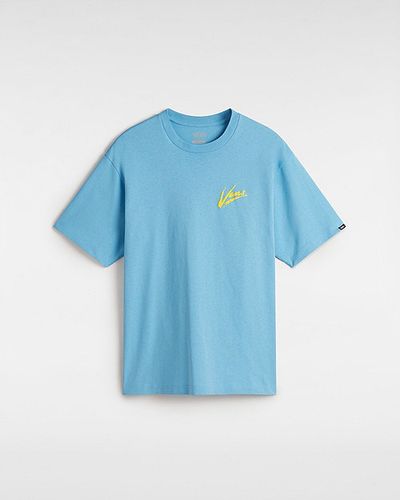 T-shirt Brush Script (heritage Blue) Unisex , Taille L - Vans - Modalova