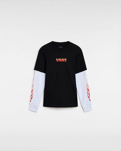 T-shirt Flame Thrower Twofer Enfant (8-14 Ans) (black) Boys , Taille L - Vans - Modalova