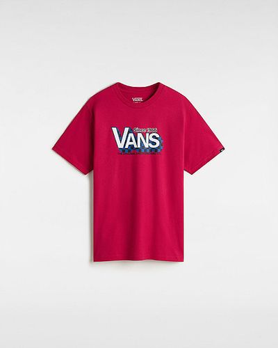 T-shirt Enfant Checker Drop (8-14 Ans) (cherries Jubile) Boys , Taille L - Vans - Modalova