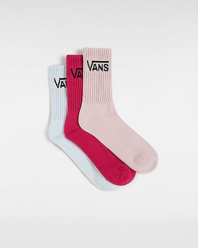 Chaussettes Classic Crew (3 Paires) (cherries Jubile) , Taille 36.5-41 - Vans - Modalova