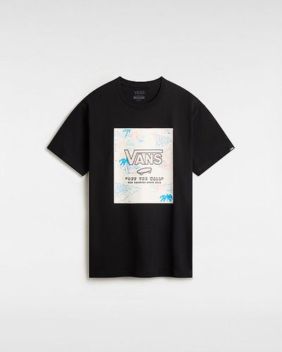 T-shirt Classic Print Box (black-chintz Rose) , Taille L - Vans - Modalova