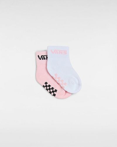 Chaussettes Drop V Classic Bébé (2 Paires) (powder Pink) Infant , Taille unique - Vans - Modalova