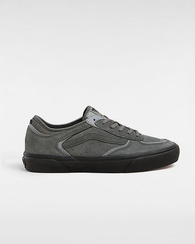 Chaussures En Daim Rowley Skate (charcoal/black) Unisex , Taille 34.5 - Vans - Modalova