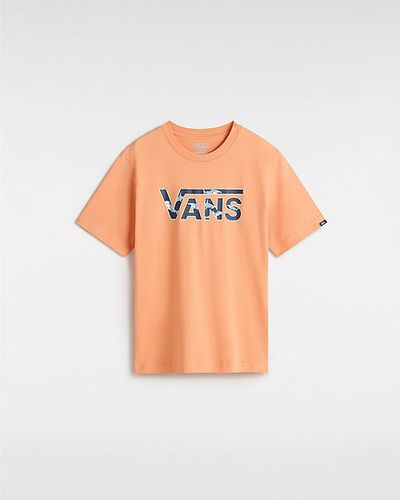 T-shirt Classic Logo Fill Ado (8-14 Ans) (copper Tan) Boys , Taille L - Vans - Modalova