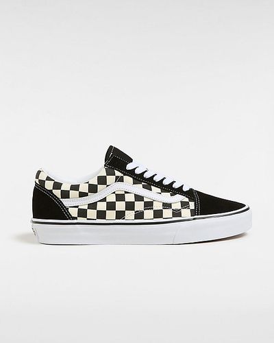 Chaussures Primary Check Old Skool ((primary Check) Black/white) Unisex , Taille 34.5 - Vans - Modalova