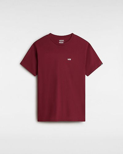 T-shirt Left Chest Logo (burgundy) , Taille L - Vans - Modalova