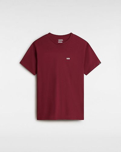 T-shirt Left Chest Logo (burgundy) Unisex , Taille L - Vans - Modalova