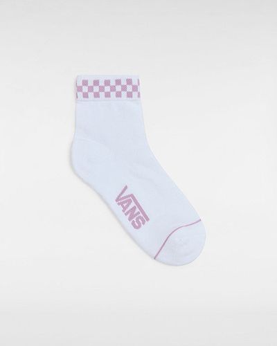 Chaussettes Peek-a-check Crew (1 Paire) (lavender Mist) , Taille 36.5-41 - Vans - Modalova