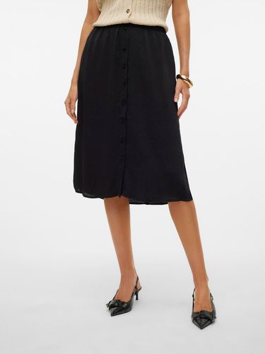 Vmsunny Taille Haute Jupe Midi - Vero Moda - Modalova