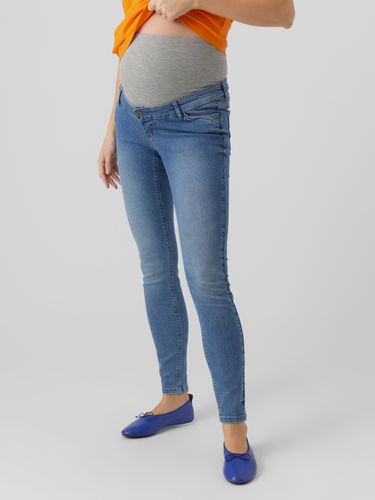 Jeans Slim Fit Taille Extra Haute - MAMA.LICIOUS - Modalova