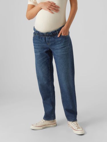 Jeans Mom Fit Taille Moyenne - MAMA.LICIOUS - Modalova