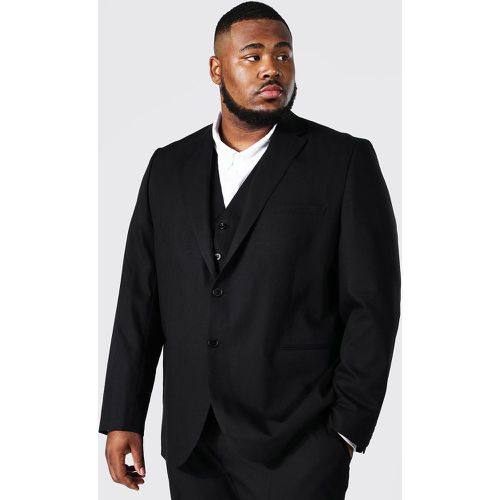 Grande taille - Veste de costume droite slim - Boohooman - Modalova