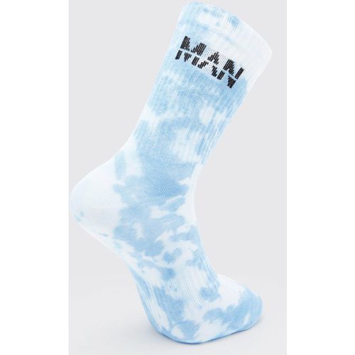 Chaussettes effet tie dye - MAN - Boohooman - Modalova