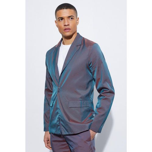 Blazer cintré iridescent - Boohooman - Modalova