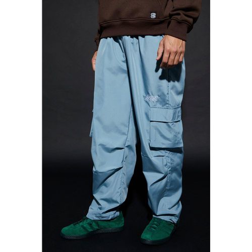 Pantalon cargo baggy - Boohooman - Modalova