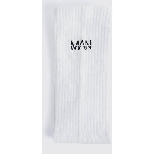 Chaussettes à logo brodé - MAN - Boohooman - Modalova