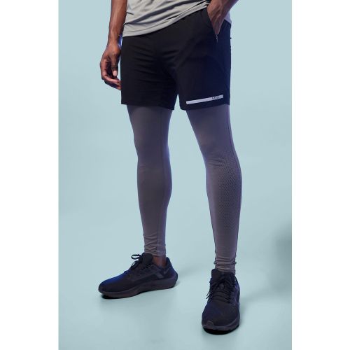 Legging 2 en 1 performance - MAN Active - Boohooman - Modalova