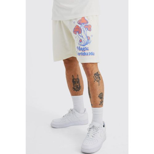 Short ample en jersey - Boohooman - Modalova