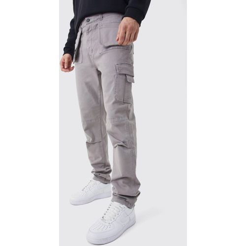 Tall - Pantalon cargo slim - Boohooman - Modalova