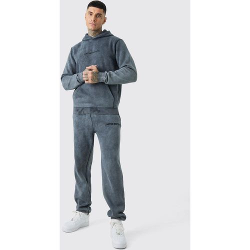 Tall Limited Edition Washed Tracksuit - Boohooman - Modalova