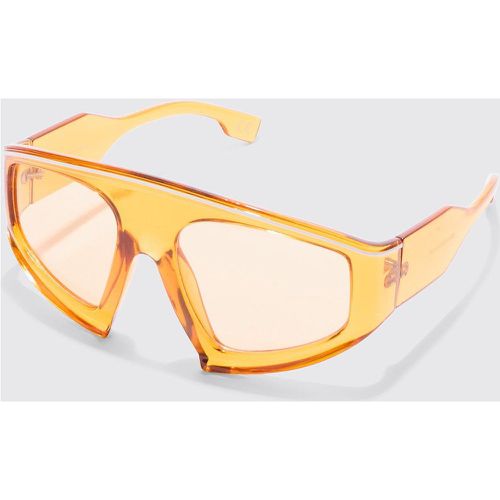 Plastic Clear Sunglasses - Boohooman - Modalova
